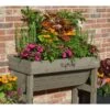 Verhoogde Kweektafel Muurmodel Grijs - 100 × 46 × 80 Cm 2 Verhoogde Kweektafel Muurmodel Grijs - 100 × 46 × 80 Cm -Tuindecoratie Winkel 1540753402 1 600