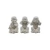 Monniken 'horen, Zien En Zwijgen' - Fiberclay - Set Van 3 Stuks 2 Monniken 'horen, Zien En Zwijgen' - Fiberclay - Set Van 3 Stuks -Tuindecoratie Winkel 1596182162 1 600