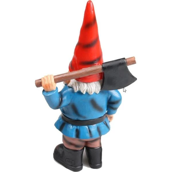 Kabouter Klief Met Bijl - 30 Cm 4 Kabouter Klief Met Bijl - 30 Cm - Afbeelding 2