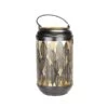 Lantaarn Bladmotief Zwart - 26 × 15 Cm 1 Lantaarn Bladmotief Zwart - 26 × 15 Cm -Tuindecoratie Winkel 1604664133 1 600