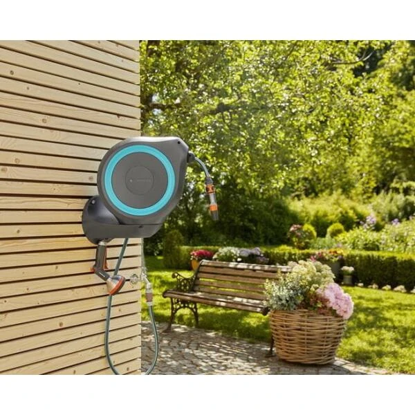 Wandslangenbox GARDENA RollUp Blauw - S - 15 M 5 Wandslangenbox GARDENA RollUp Blauw - S - 15 M - Afbeelding 3