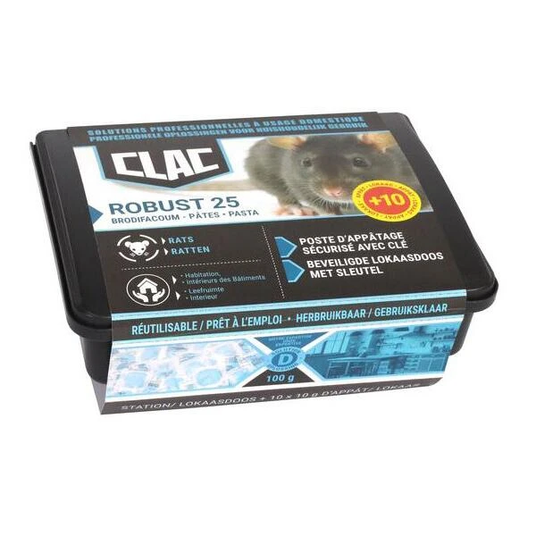 Robust 25 Lokaasdoos Ratten Met 100 G Lokaas 3 Robust 25 Lokaasdoos Ratten Met 100 G Lokaas