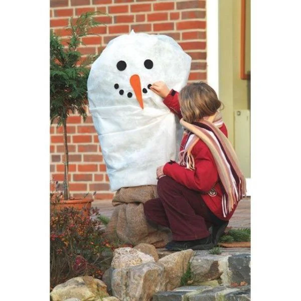 Beschermhoes Planten - Sneeuwman - 130 × 150 Cm 3 Beschermhoes Planten - Sneeuwman - 130 × 150 Cm
