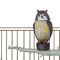 Bewegende Uil - Vogelverschrikker 7 Bewegende Uil - Vogelverschrikker -Tuindecoratie Winkel bewegende vogelschrikker 1484056001 5 600