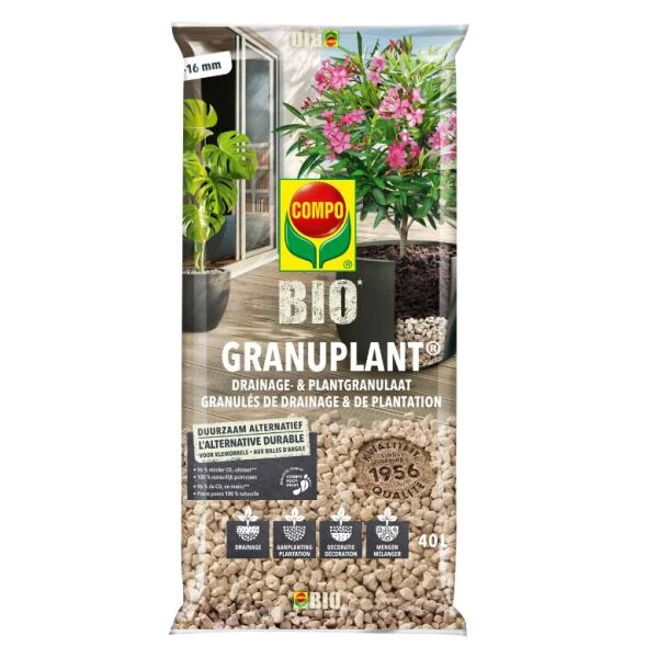 Compo Bio Granuplant Puimsteenkorrels - 40 L 3 Compo Bio Granuplant Puimsteenkorrels - 40 L