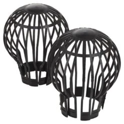 Dakgoot Bladvangers Tegen Verstopte Afvoerpijpen - Set Van 2 Stuks -Tuindecoratie Winkel dakgootbeschermers 1484066306 5 600