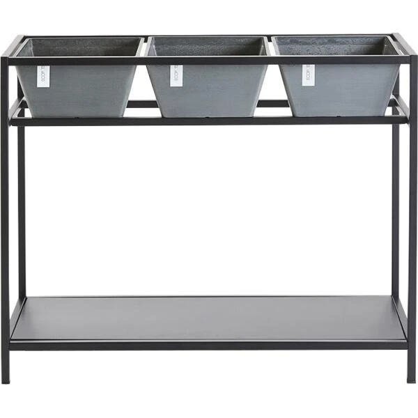 ECOPOTS Berlin Kruidentafel - Grijs 100 X 80 X 36 Cm 4 ECOPOTS Berlin Kruidentafel - Grijs 100 X 80 X 36 Cm - Afbeelding 2
