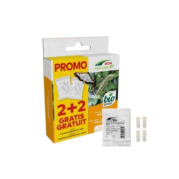 DCM Cydalima-Pheromone® - Feromoon Tegen Buxusmot - 400 M² 3 DCM Cydalima-Pheromone® - Feromoon Tegen Buxusmot - 400 M²