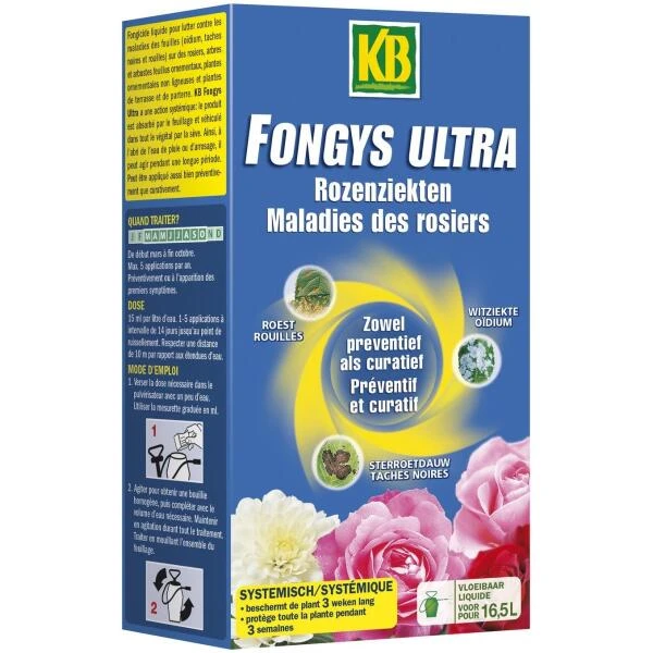 Fongys Ultra - Rozenziekten Bestrijden 250 Ml 3 Fongys Ultra - Rozenziekten Bestrijden 250 Ml
