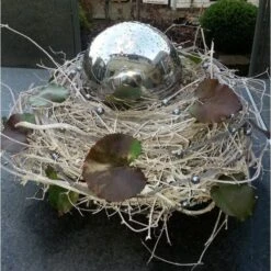 Heksenbol Inox (18 Cm) -Tuindecoratie Winkel heksenbol inox 18 cm 1484053680 4 600