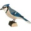 Blauwe Gaai (Blue Jay) In Lindenhout - Handgemaakt 1 Blauwe Gaai (Blue Jay) In Lindenhout - Handgemaakt -Tuindecoratie Winkel houten blauwe gaai 1580225654 1 600
