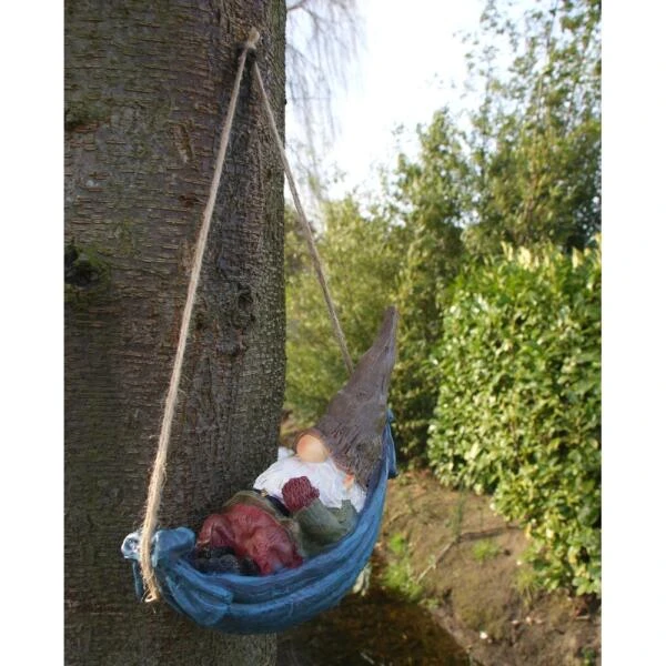 ESSCHERT DESIGN Kabouter In Hangmat 4 ESSCHERT DESIGN Kabouter In Hangmat - Afbeelding 2