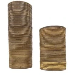 Koobo Vaas Rotan - Ø 20 × 30 Cm -Tuindecoratie Winkel koobo vaas rotan 20 x 30 cm 1617954205 1 600