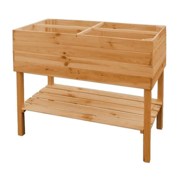 Kweekbak Verhoogd - Honingbruin 100 × 50 × 80 Cm 3 Kweekbak Verhoogd - Honingbruin 100 × 50 × 80 Cm