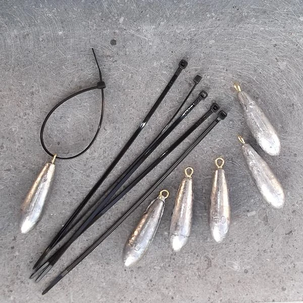 Loodgewichtjes 50 Gram - Set Van 6 Stuks 4 Loodgewichtjes 50 Gram - Set Van 6 Stuks - Afbeelding 2