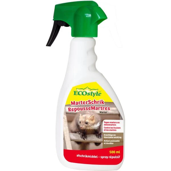 Ecostyle Marterschrik Spray Tegen Marters - 500 Ml 3 Ecostyle Marterschrik Spray Tegen Marters - 500 Ml