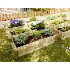 Moestuinbak Angelic Trapvorm - 187 Liter -Tuindecoratie Winkel moestuinbak nikita trapvorm 1484068158 2 600