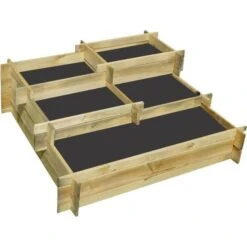 Moestuinbak Angelic Trapvorm - 187 Liter -Tuindecoratie Winkel moestuinbak nikita trapvorm 1554188551 1 600