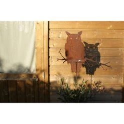 Uil Op Stang - Decoroest -Tuindecoratie Winkel oehoe op stang 1510652360 2 600
