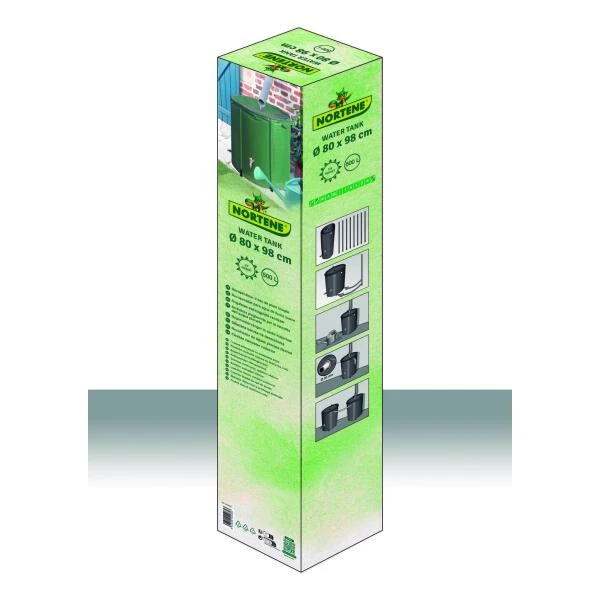 Opvouwbare Regenwatertank Groen - 500 L 5 Opvouwbare Regenwatertank Groen - 500 L - Afbeelding 3