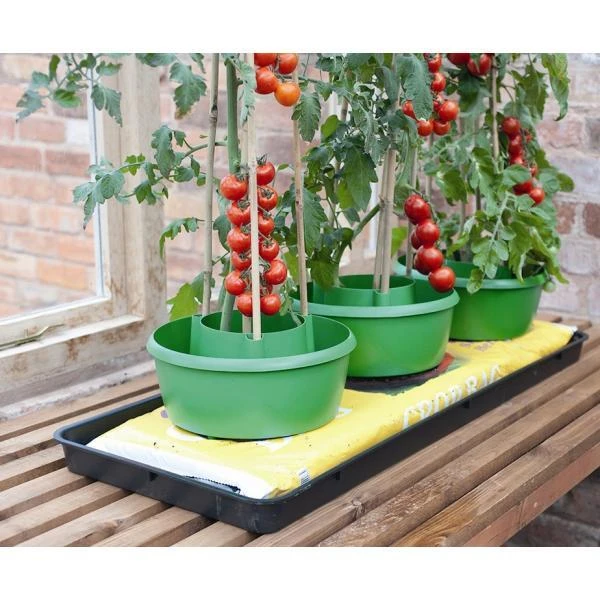 Plant- En Gietpot Groen - Set Van 3 Stuks 3 Plant- En Gietpot Groen - Set Van 3 Stuks