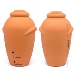 Regenton Terracotta - 360 Liter -Tuindecoratie Winkel regenton terracotta 360 liter 1484062132 4 600