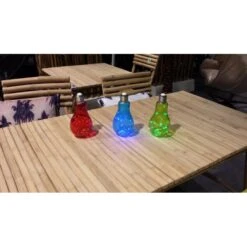 Sfeerlamp In Kleuren - Gloeilamp Met Ledslinger - Set Van 4 Stuks -Tuindecoratie Winkel sfeerlamp in kleuren gloeilamp met ledslinger 1505760626 2 600