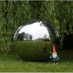 Heksenbol Inox 100 Cm -Tuindecoratie Winkel spiegelbol 1 meter 1528711793 1 600