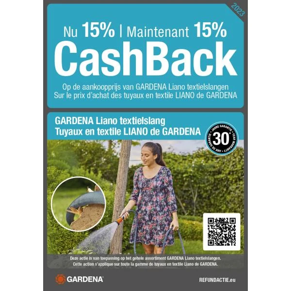 Textielslang GARDENA Liano 20 M 5 Textielslang GARDENA Liano 20 M - Afbeelding 3