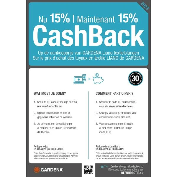 Textielslang GARDENA Liano 20 M 6 Textielslang GARDENA Liano 20 M - Afbeelding 4