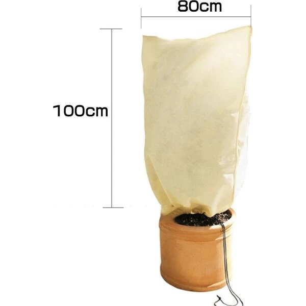 Thermobeschermhoes XL Voor Planten - 80 × 100 Cm 6 Thermobeschermhoes XL Voor Planten - 80 × 100 Cm - Afbeelding 4
