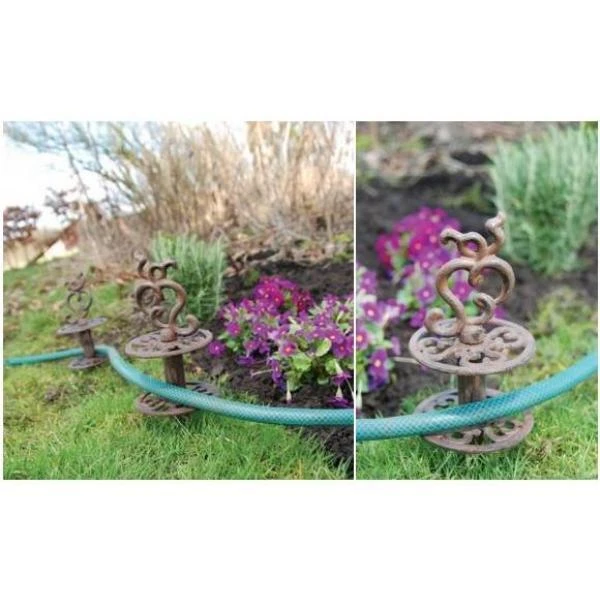 ESSCHERT DESIGN Tuinslanggeleider Rustiek 5 ESSCHERT DESIGN Tuinslanggeleider Rustiek - Afbeelding 3