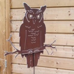 Uil Op Stang - Decoroest -Tuindecoratie Winkel uil op stang 1536698458 1 600