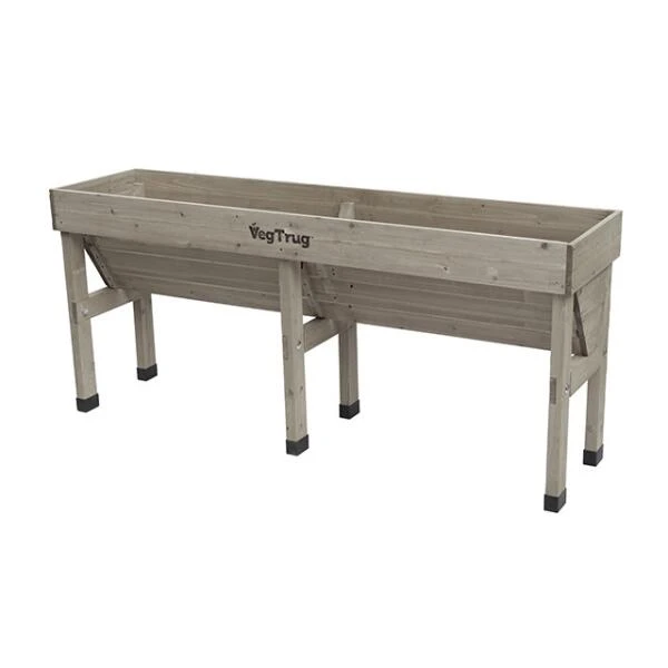 Verhoogde Kweektafel Muurmodel Grijs - 180 × 46 × 80 Cm 5 Verhoogde Kweektafel Muurmodel Grijs - 180 × 46 × 80 Cm - Afbeelding 3