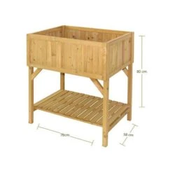 Verhoogde Kweektafel Vegtrug - Naturel -Tuindecoratie Winkel verhoogde kweektafel vegtrug 1625036381 3 600