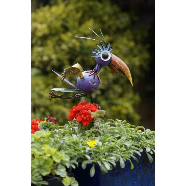 Vogel Flighty Op Pin - Metaal 4 Vogel Flighty Op Pin - Metaal - Afbeelding 2