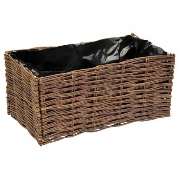 Wilgentenen Plantenbed - 60 × 30 × 30 Cm 3 Wilgentenen Plantenbed - 60 × 30 × 30 Cm