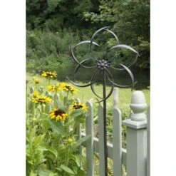 Windspinner Flowers XL - Dubbel Zijdig