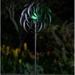 Windspinner Spiro Dubbel - Solar -Tuindecoratie Winkel windspinner spiro dubbel solar 1492524822 4 600
