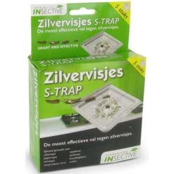 Zilvervisjes- En Papiervisjesvallen + Lokstof - Set Van 5 Stuks -Tuindecoratie Winkel zilvervisjes en papiervisjesval 1499459985 1 600
